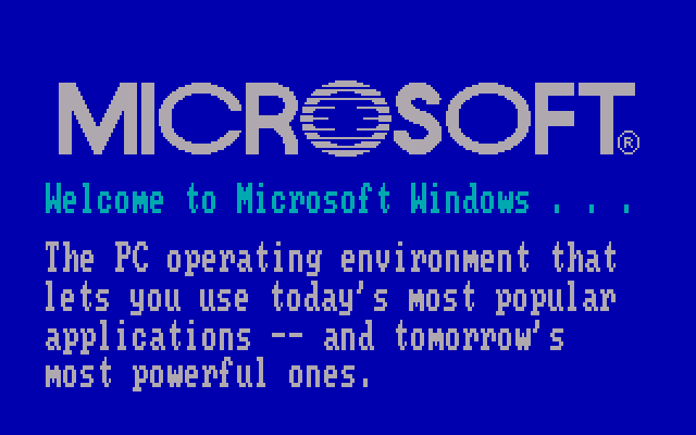 Windows1.x 1.x 系统图标