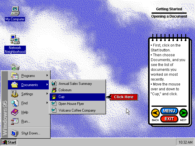 Windows 95 Pre-Beta Pre-Beta 系统图标