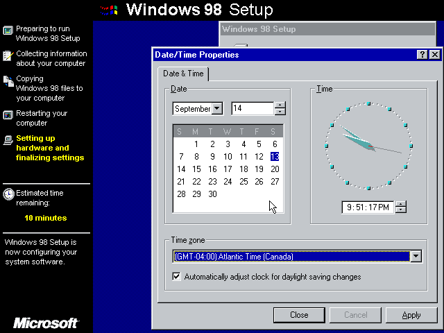 Windows 98 Beta x Beta x 系统图标